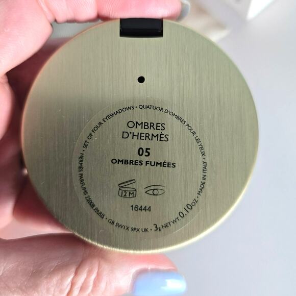 Hermes Ombres D'Hermes Eye Shadow Quartet Ombres Fumees - Picture 4 of 11